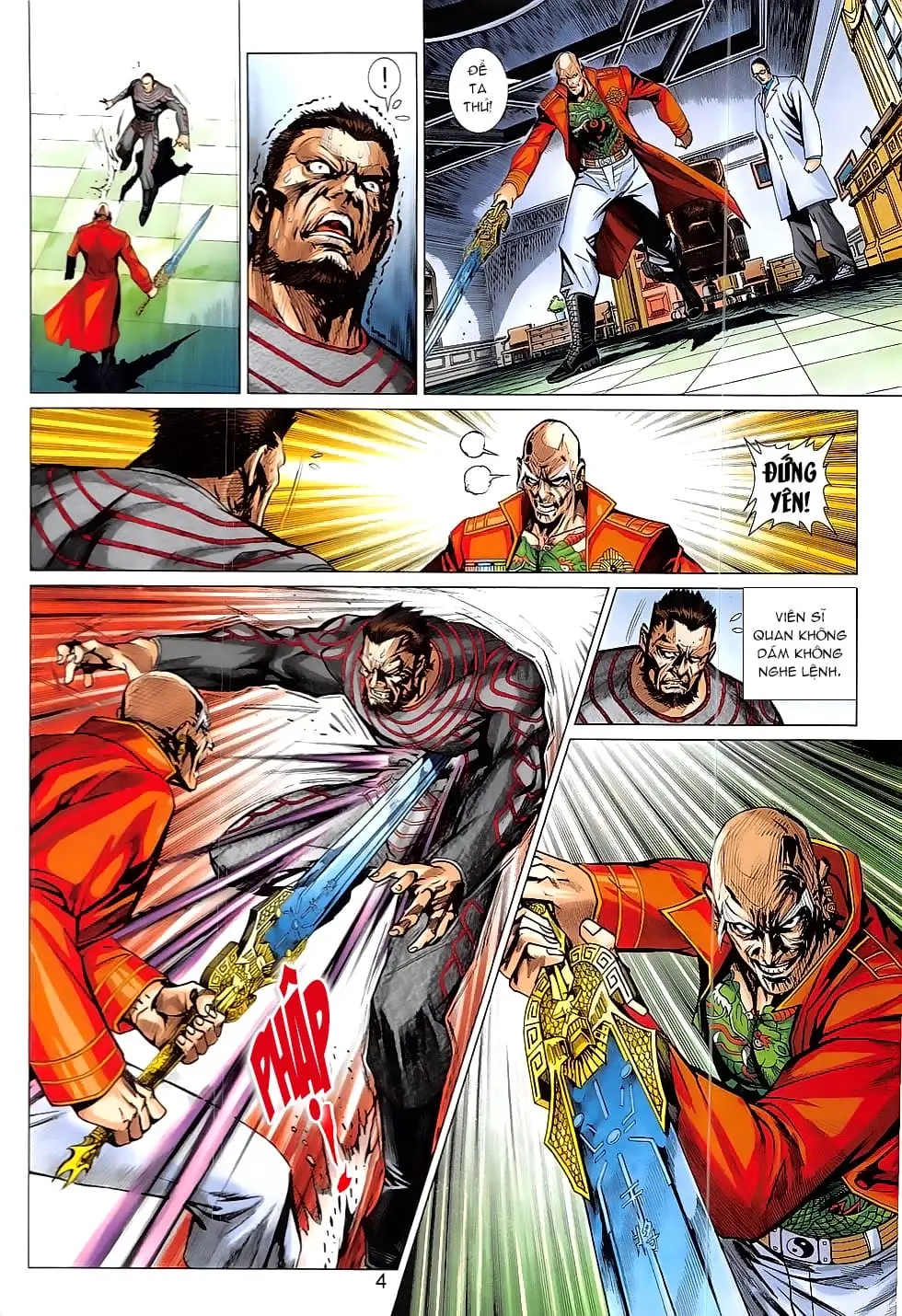 Truyện Tranh Tân Tác Long Hổ Môn trang 4