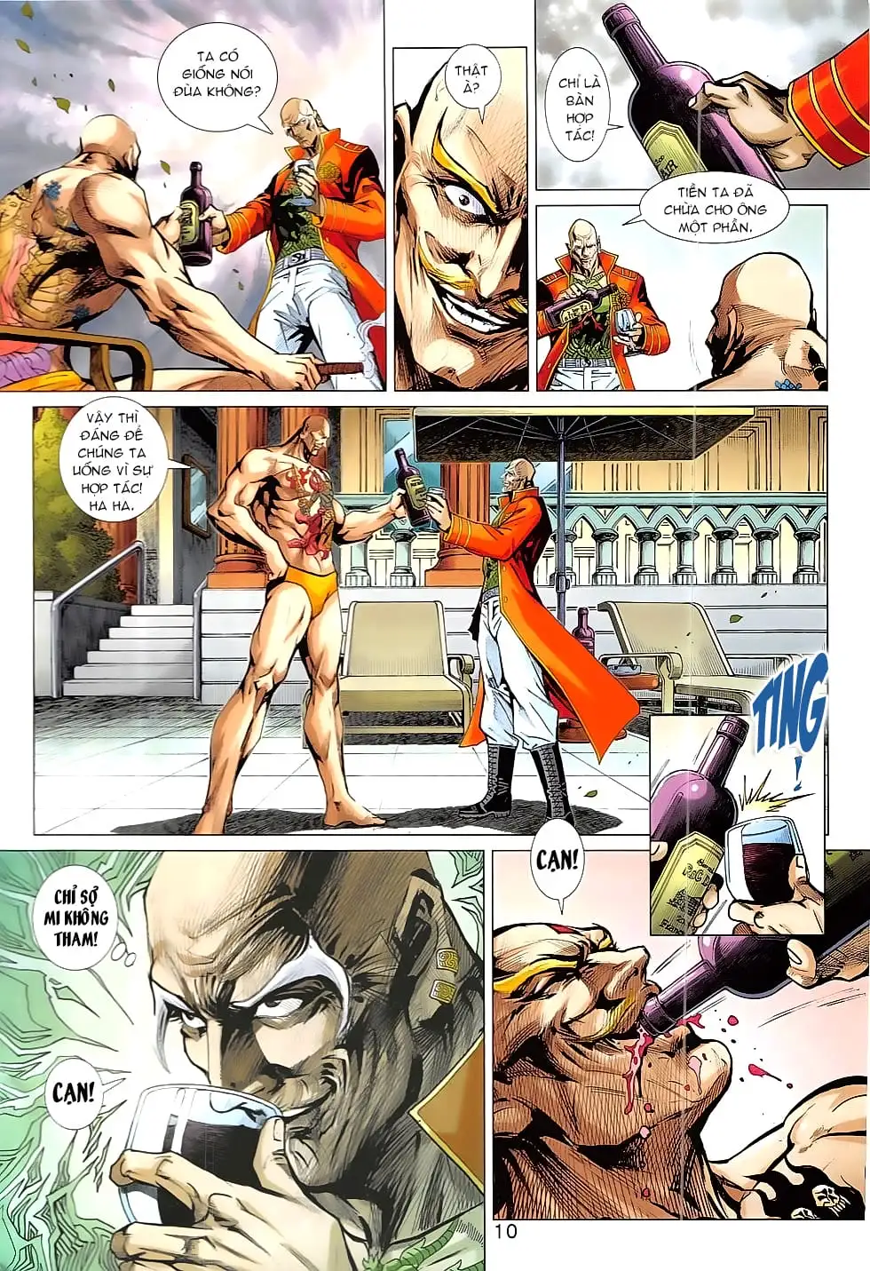 Truyện Tranh Tân Tác Long Hổ Môn trang 4