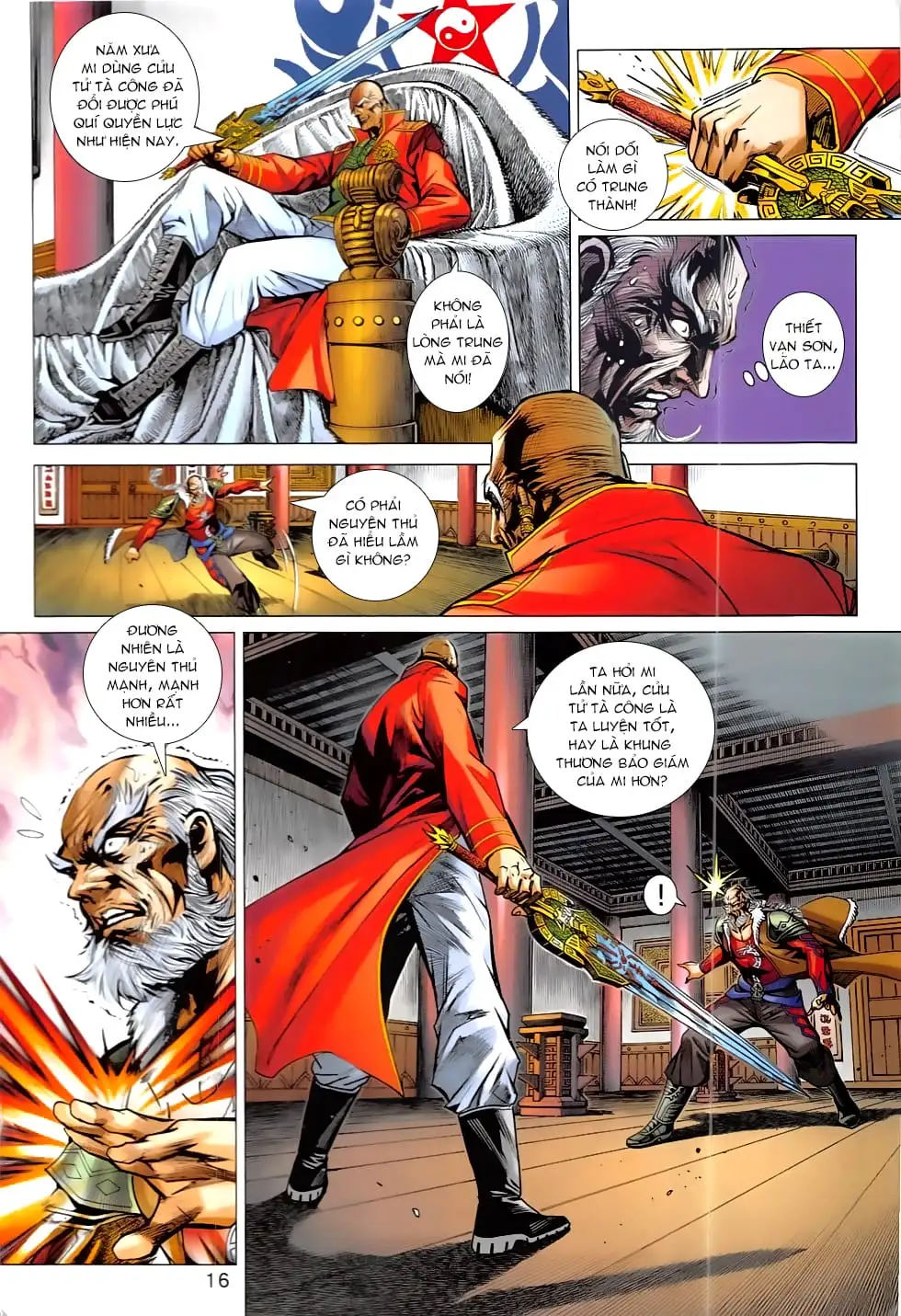 Truyện Tranh Tân Tác Long Hổ Môn trang 4