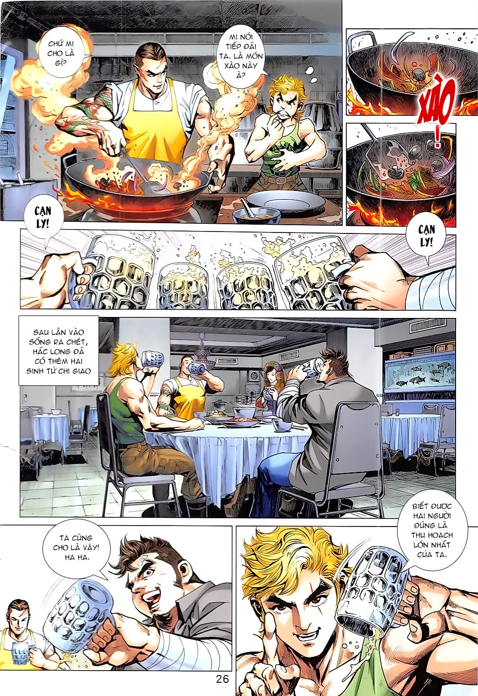 Truyện Tranh Tân Tác Long Hổ Môn trang 4