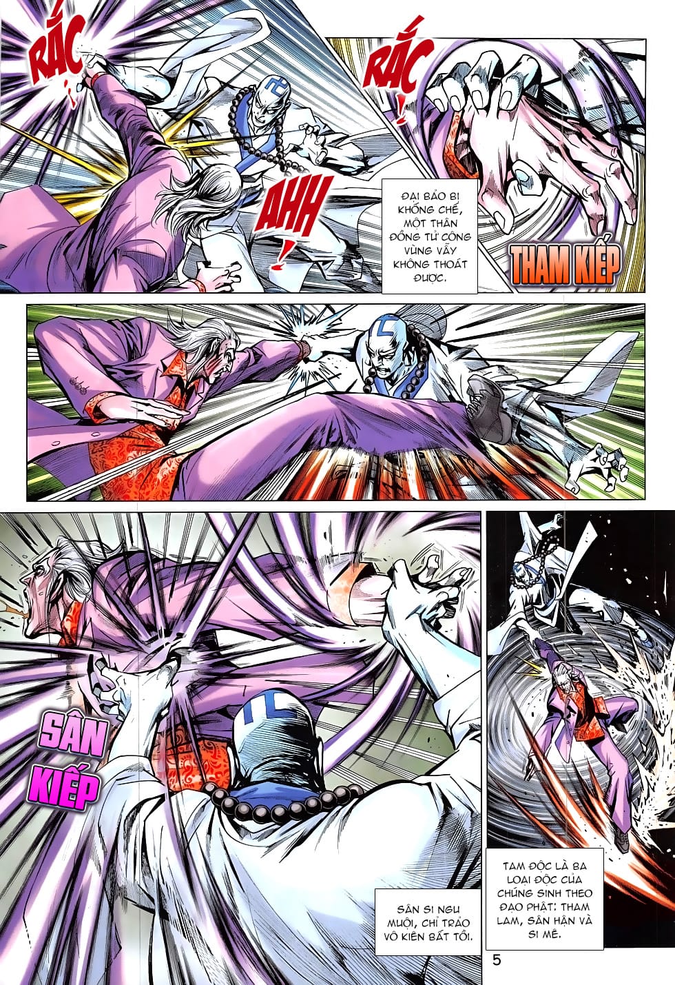 Truyện Tranh Tân Tác Long Hổ Môn trang 4