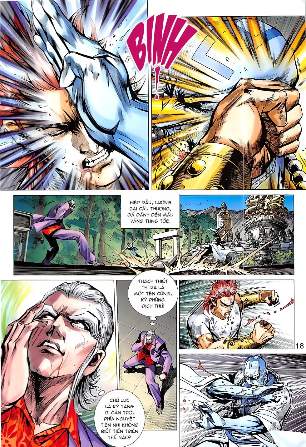 Truyện Tranh Tân Tác Long Hổ Môn trang 4