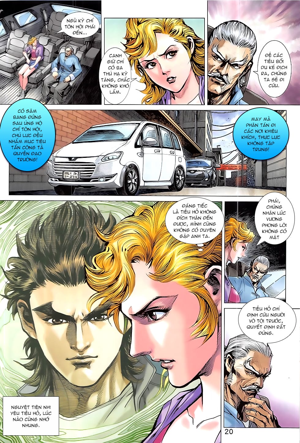 Truyện Tranh Tân Tác Long Hổ Môn trang 4