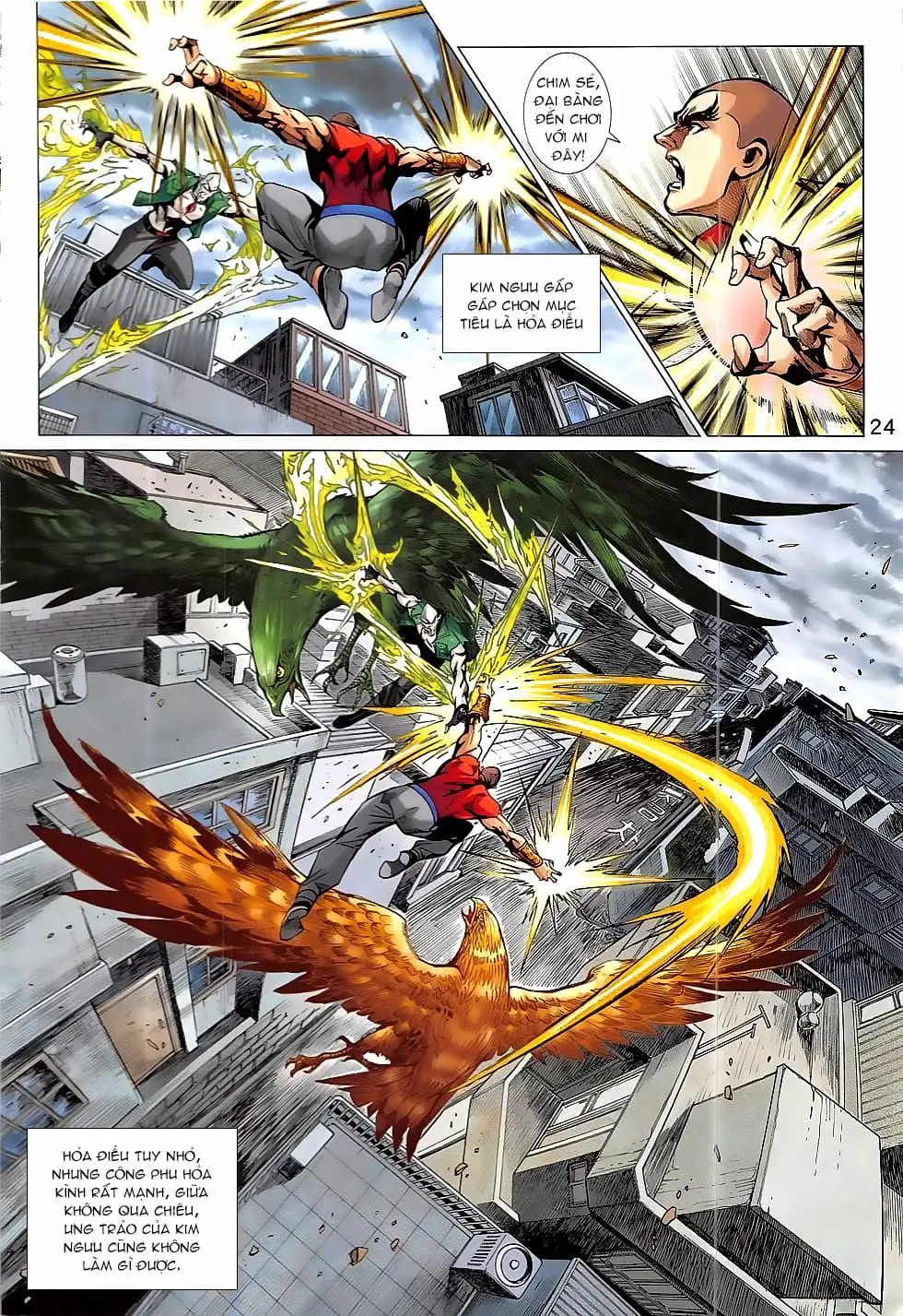 Truyện Tranh Tân Tác Long Hổ Môn trang 4