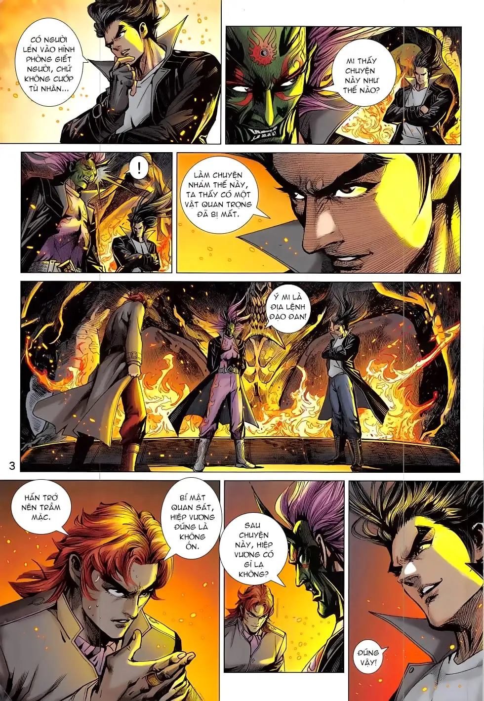 Truyện Tranh Tân Tác Long Hổ Môn trang 4