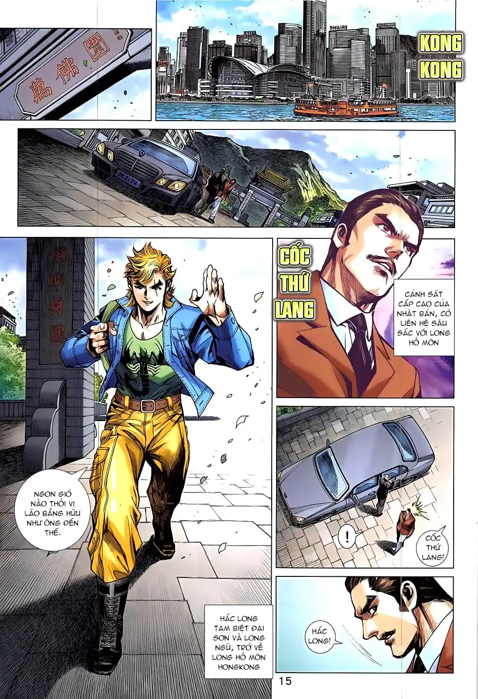 Truyện Tranh Tân Tác Long Hổ Môn trang 4