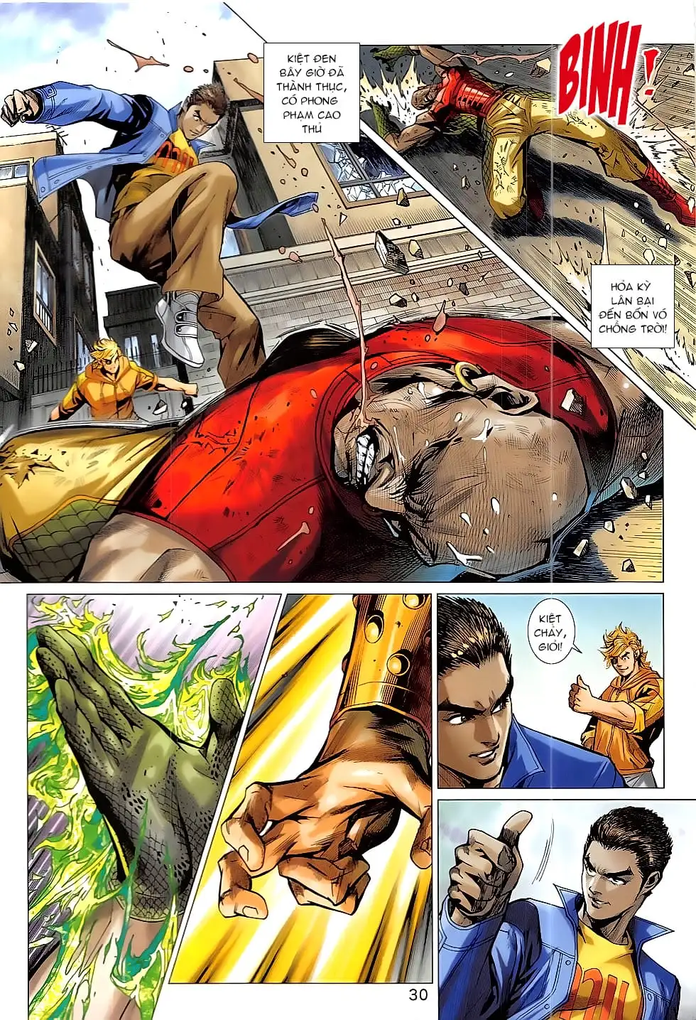 Truyện Tranh Tân Tác Long Hổ Môn trang 4