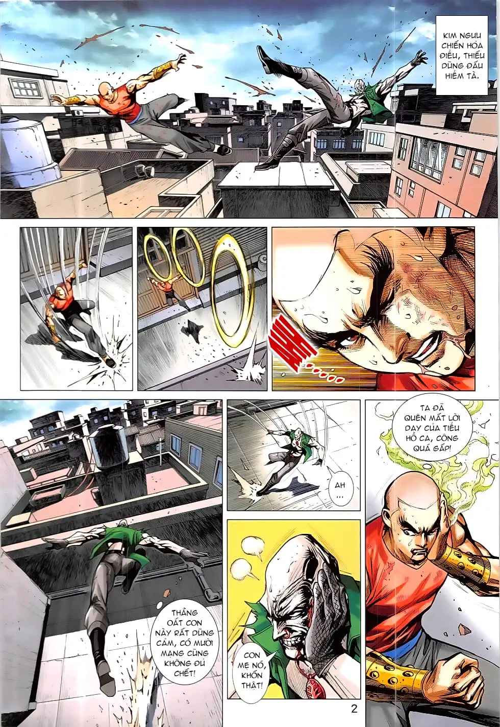 Truyện Tranh Tân Tác Long Hổ Môn trang 4