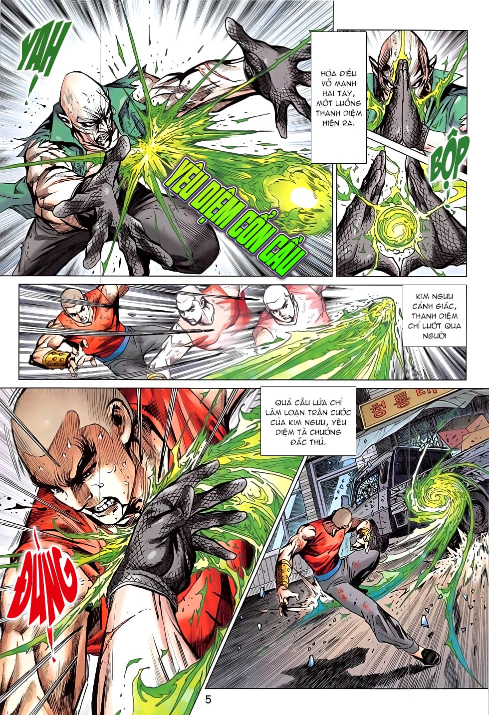 Truyện Tranh Tân Tác Long Hổ Môn trang 4