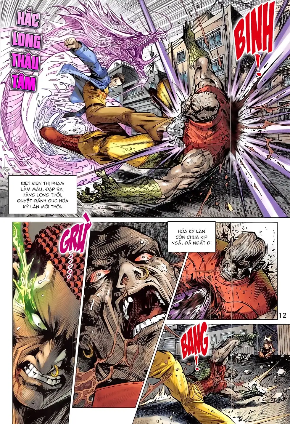 Truyện Tranh Tân Tác Long Hổ Môn trang 4