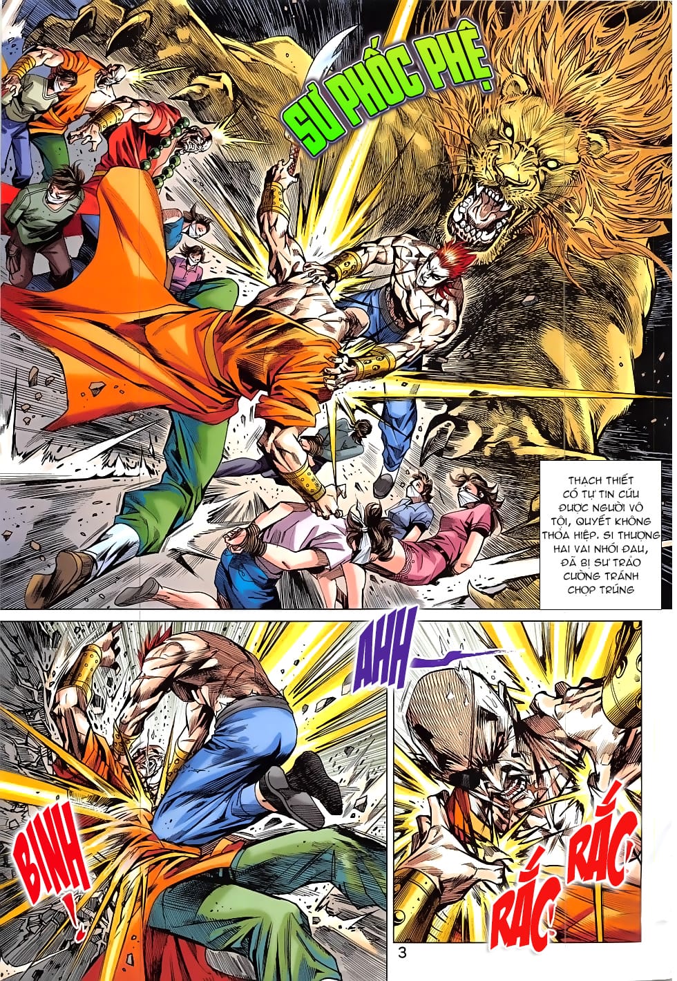 Truyện Tranh Tân Tác Long Hổ Môn trang 4