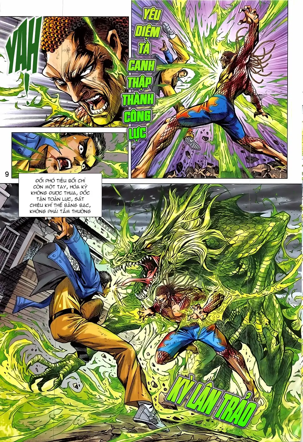 Truyện Tranh Tân Tác Long Hổ Môn trang 4