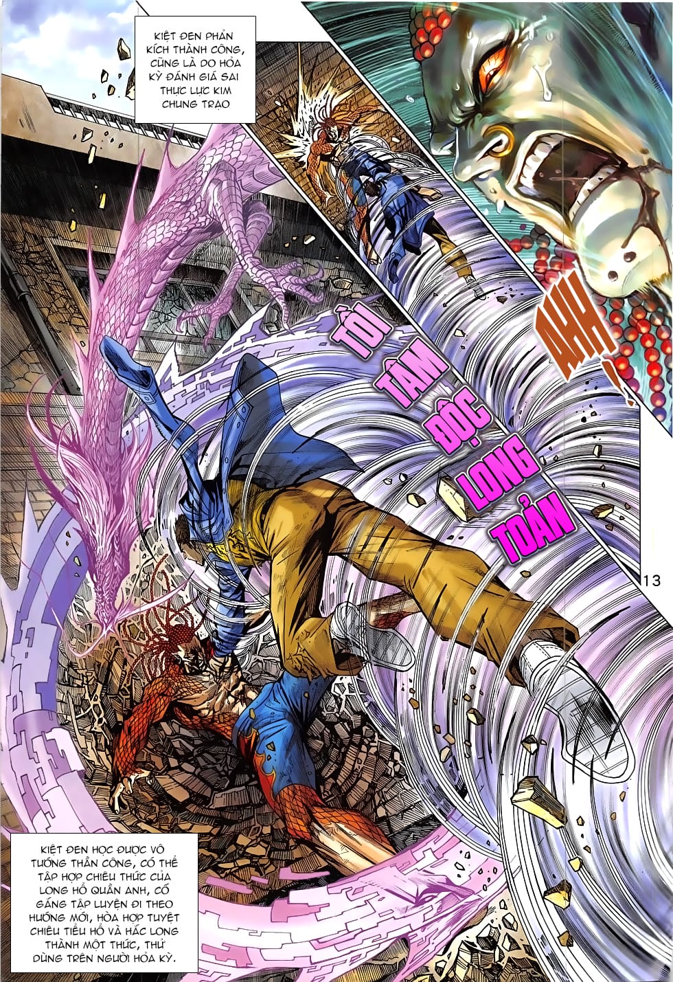 Truyện Tranh Tân Tác Long Hổ Môn trang 4