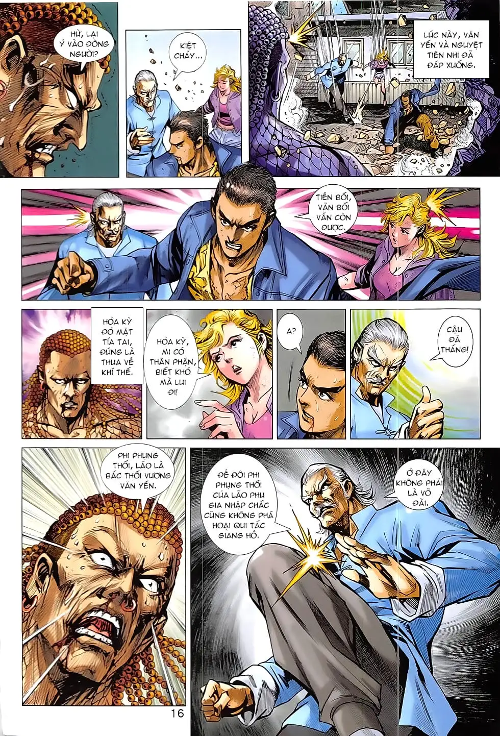 Truyện Tranh Tân Tác Long Hổ Môn trang 4