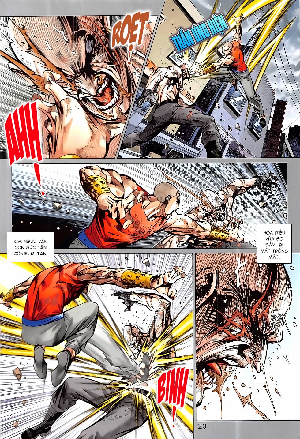 Truyện Tranh Tân Tác Long Hổ Môn trang 4