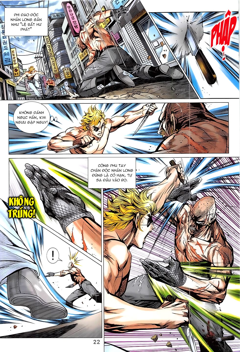 Truyện Tranh Tân Tác Long Hổ Môn trang 4