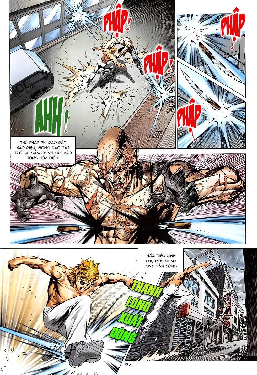 Truyện Tranh Tân Tác Long Hổ Môn trang 4