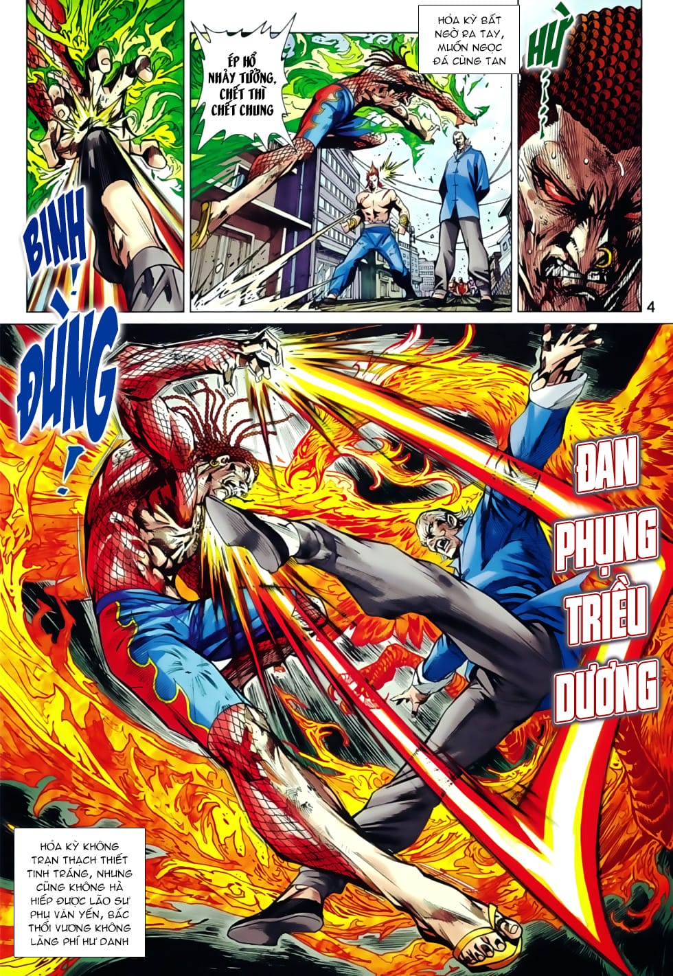 Truyện Tranh Tân Tác Long Hổ Môn trang 4