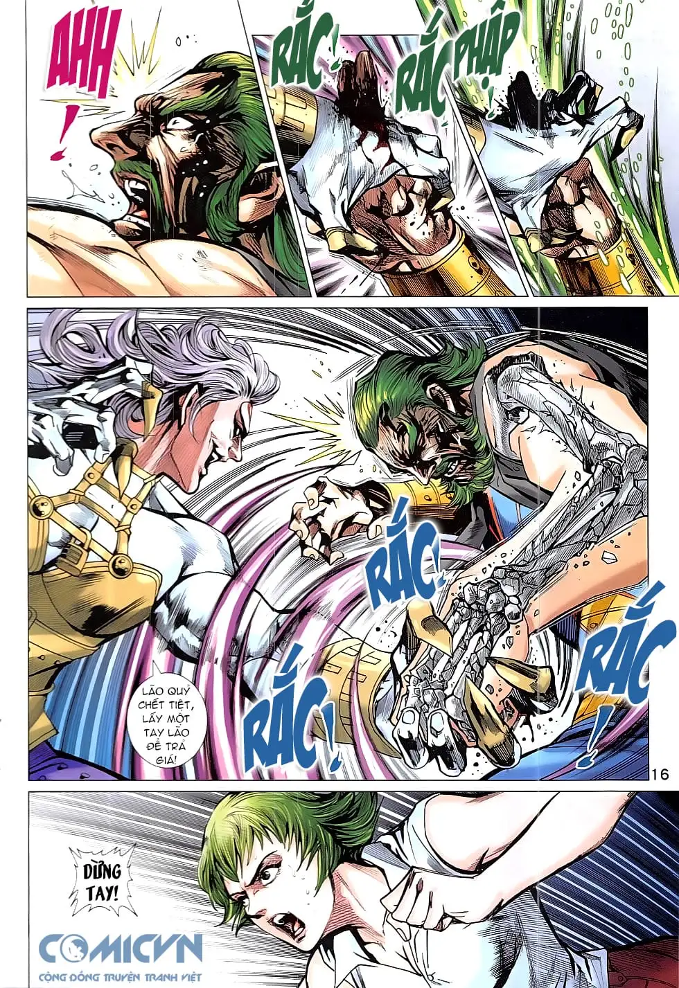 Truyện Tranh Tân Tác Long Hổ Môn trang 4