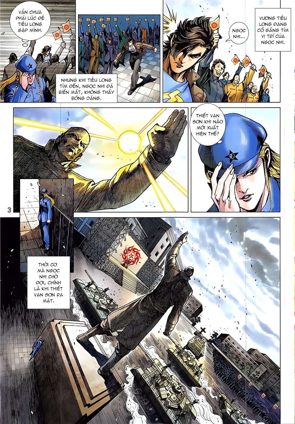 Truyện Tranh Tân Tác Long Hổ Môn trang 4