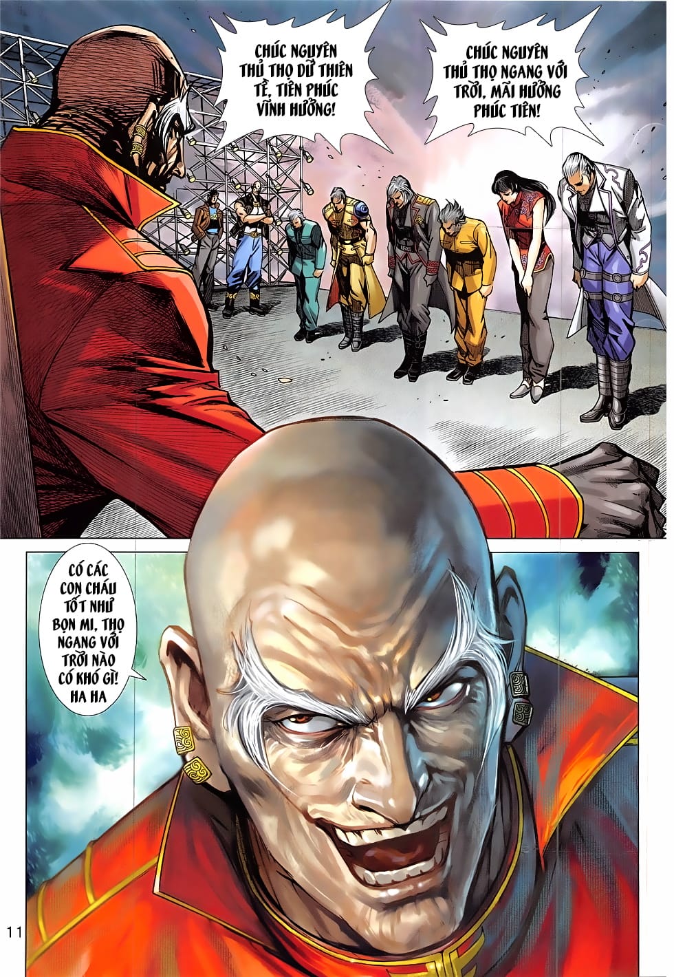 Truyện Tranh Tân Tác Long Hổ Môn trang 4