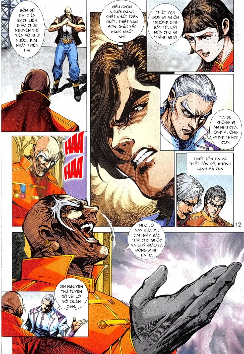 Truyện Tranh Tân Tác Long Hổ Môn trang 4