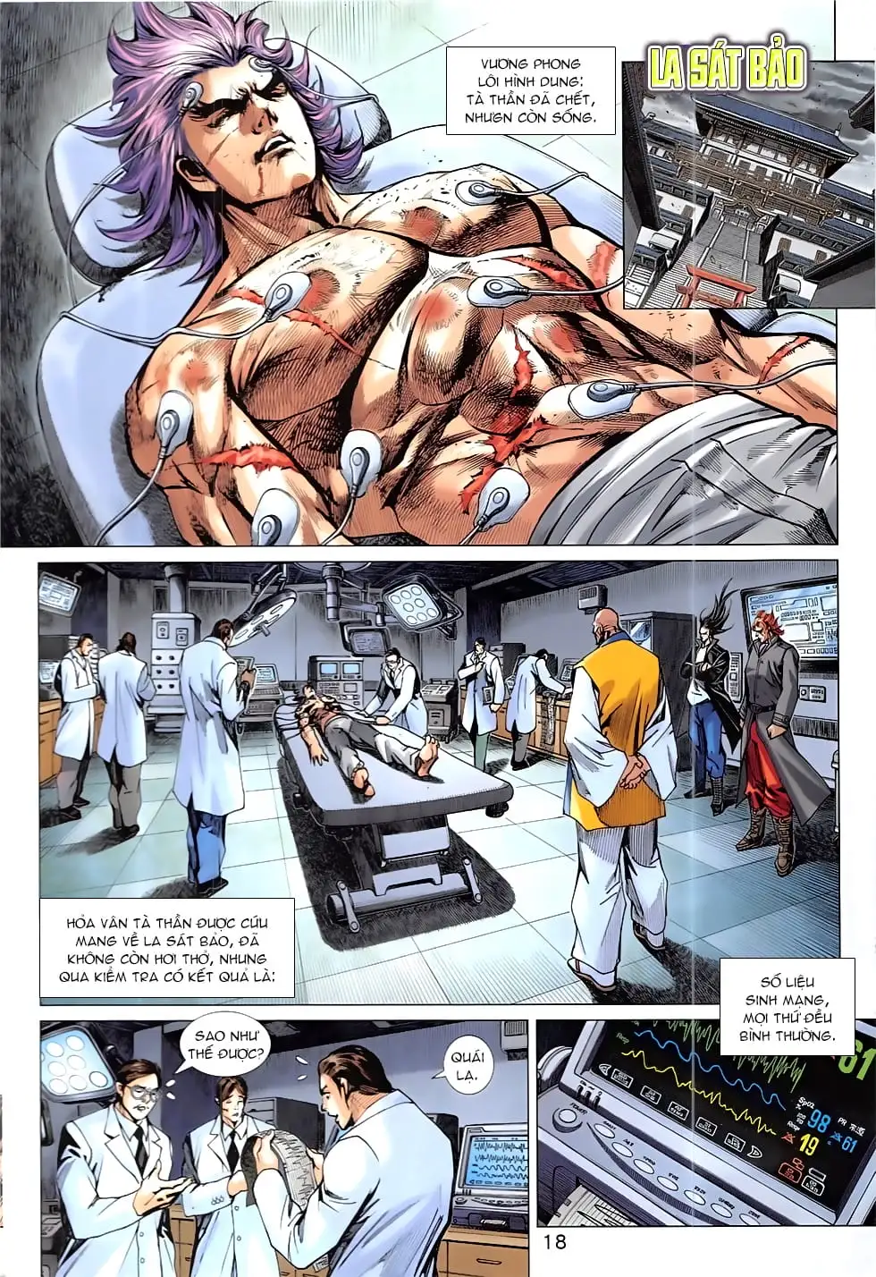 Truyện Tranh Tân Tác Long Hổ Môn trang 4