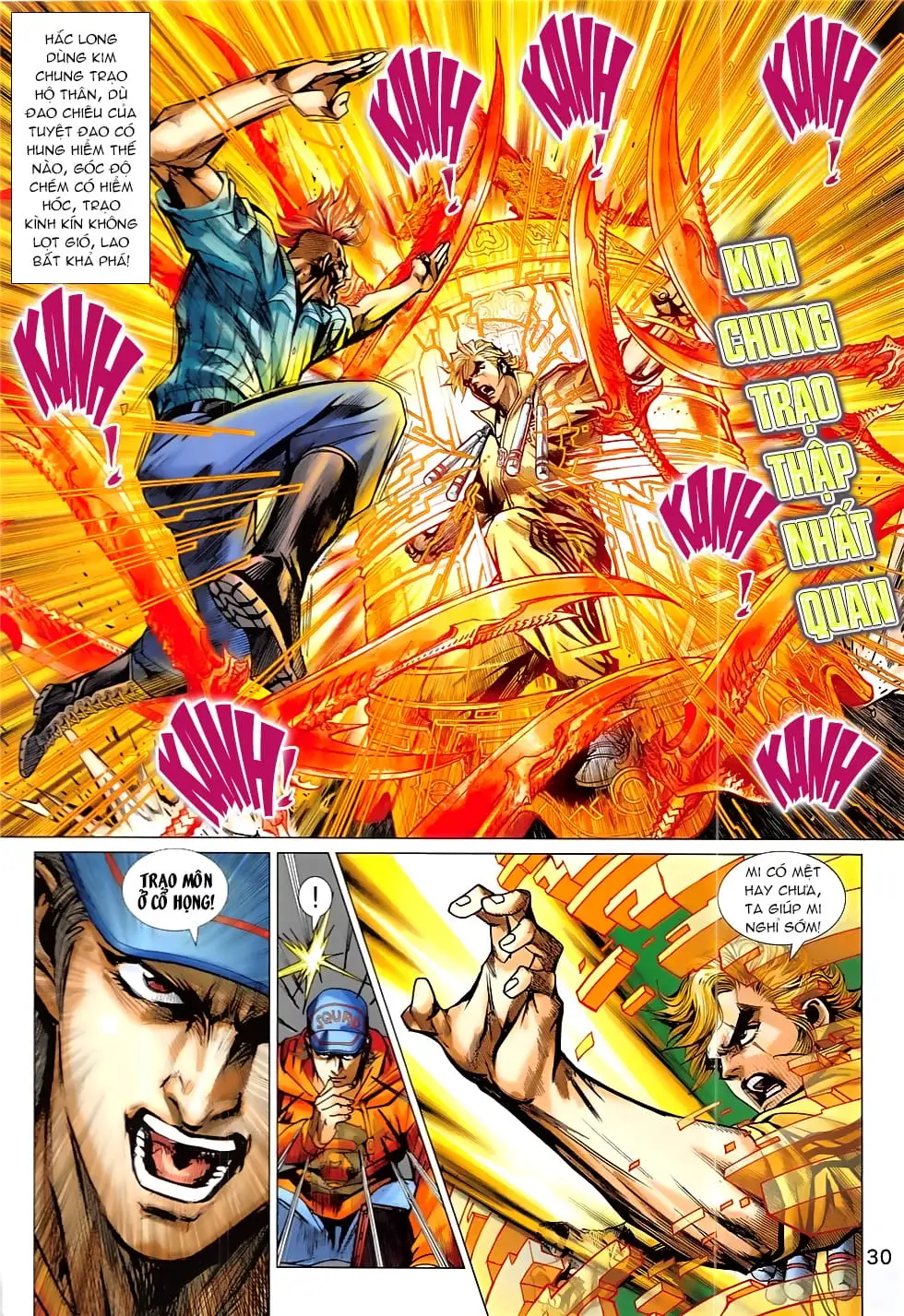 Truyện Tranh Tân Tác Long Hổ Môn trang 4