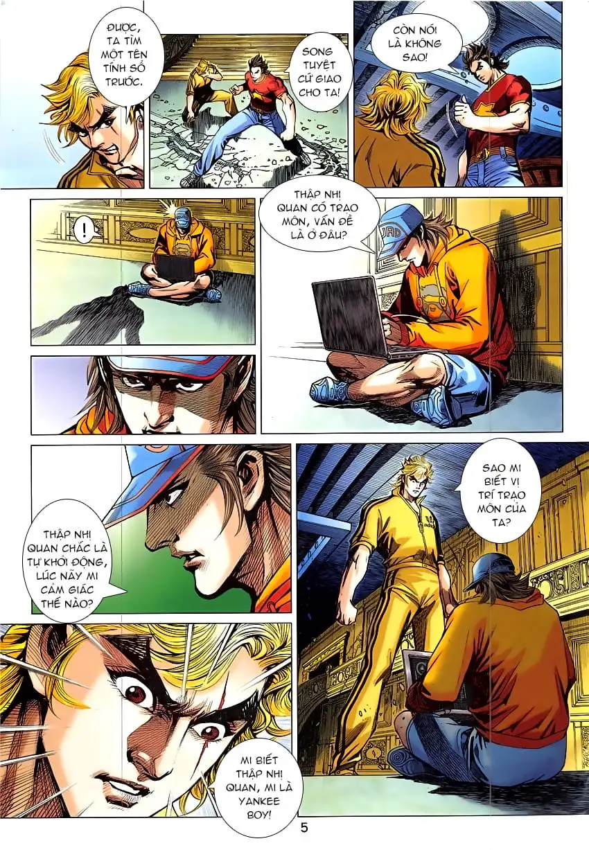 Truyện Tranh Tân Tác Long Hổ Môn trang 4