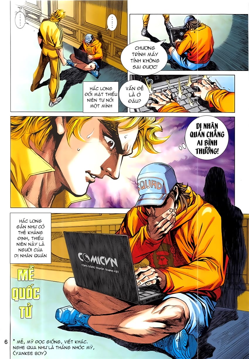 Truyện Tranh Tân Tác Long Hổ Môn trang 4