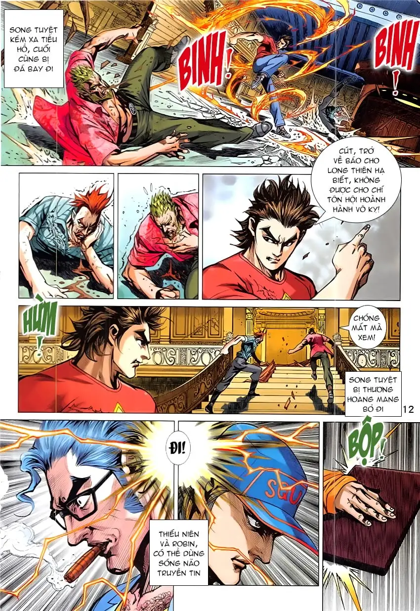 Truyện Tranh Tân Tác Long Hổ Môn trang 4