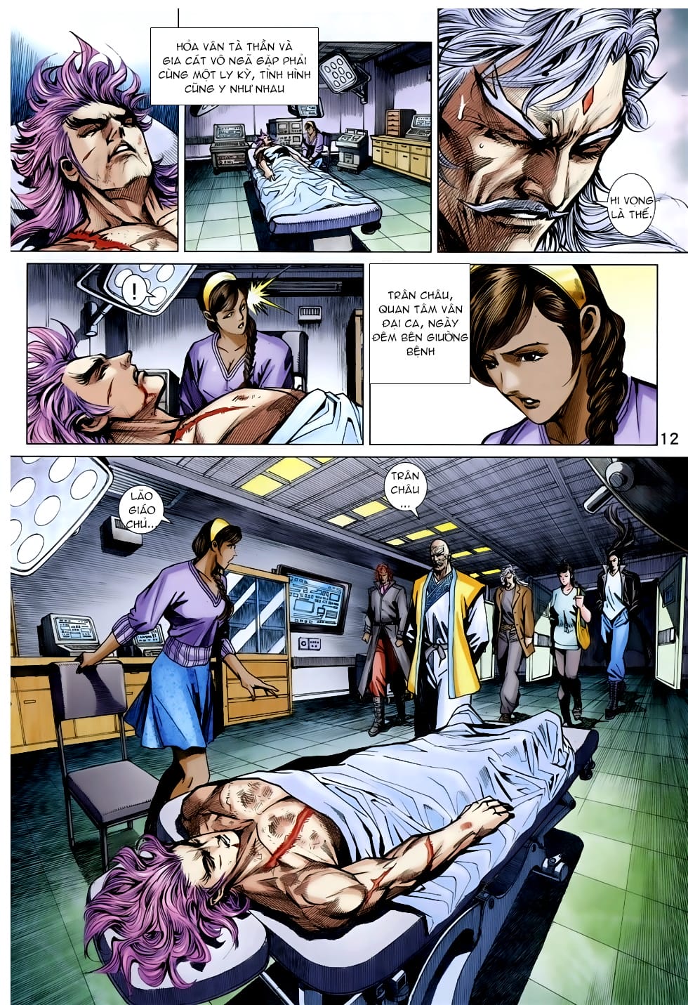 Truyện Tranh Tân Tác Long Hổ Môn trang 4