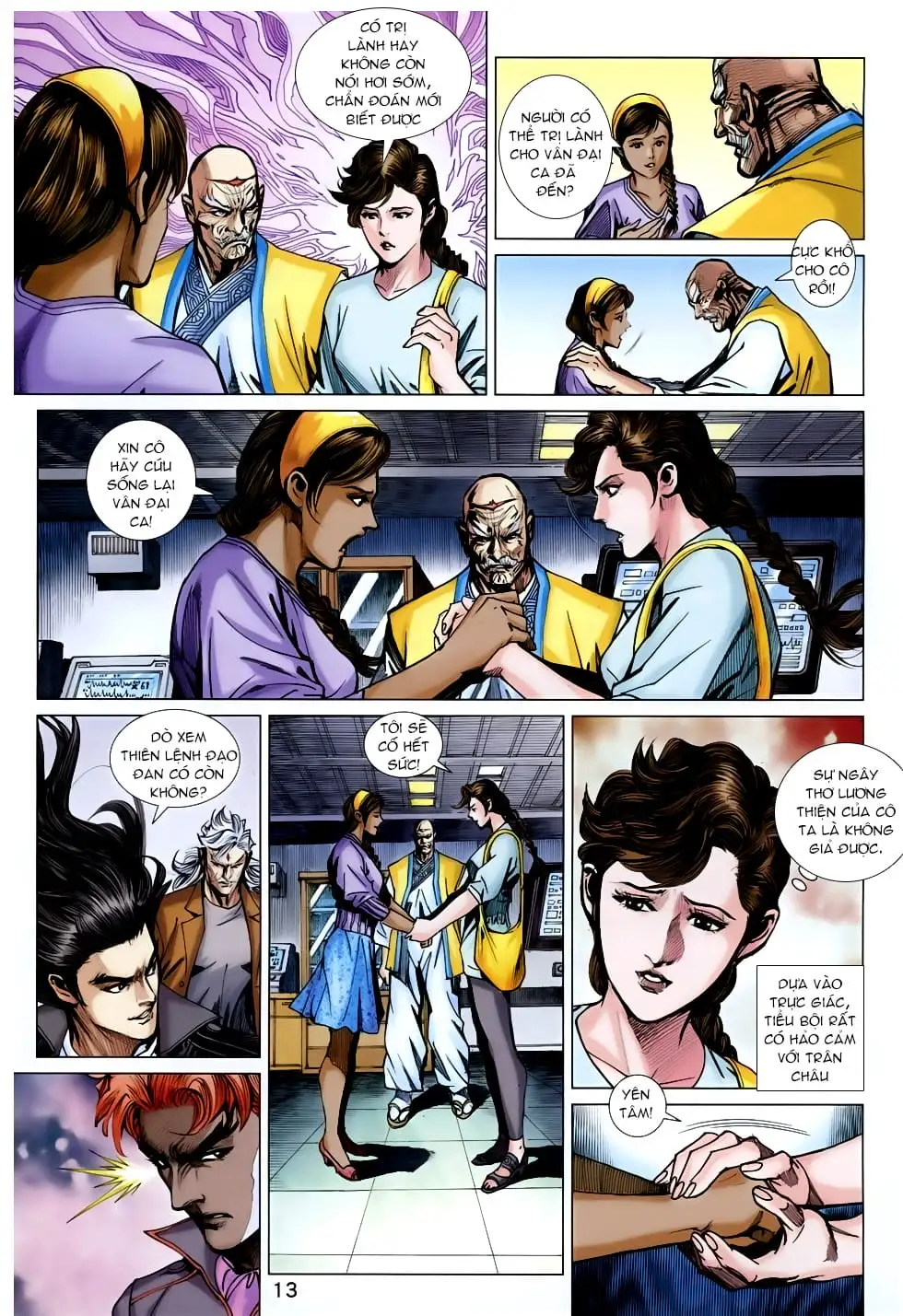 Truyện Tranh Tân Tác Long Hổ Môn trang 4