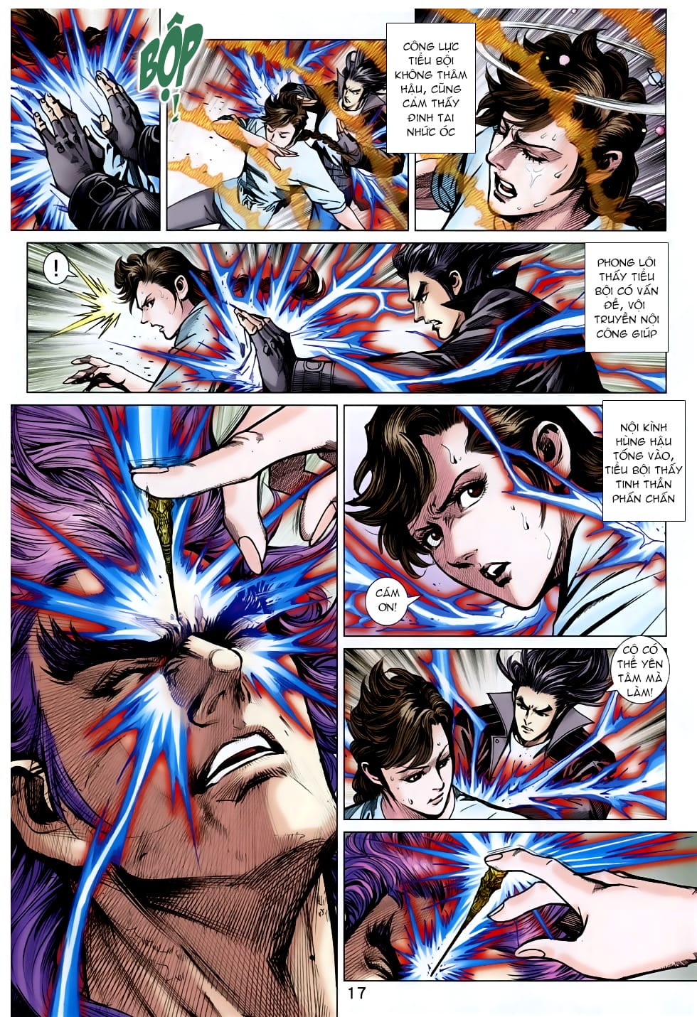 Truyện Tranh Tân Tác Long Hổ Môn trang 4