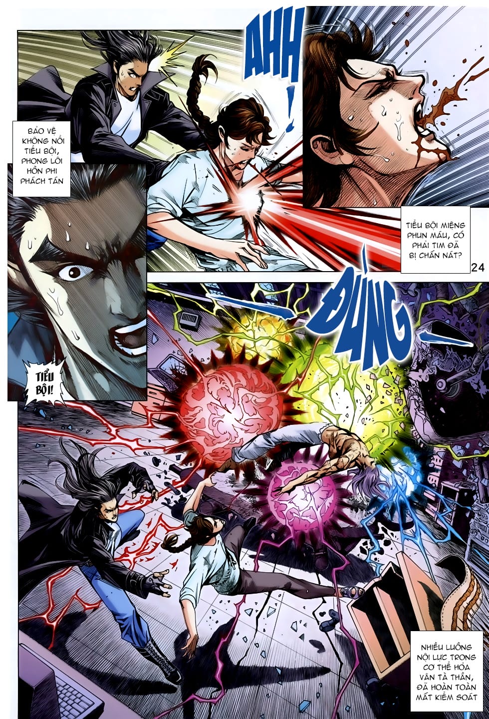 Truyện Tranh Tân Tác Long Hổ Môn trang 4