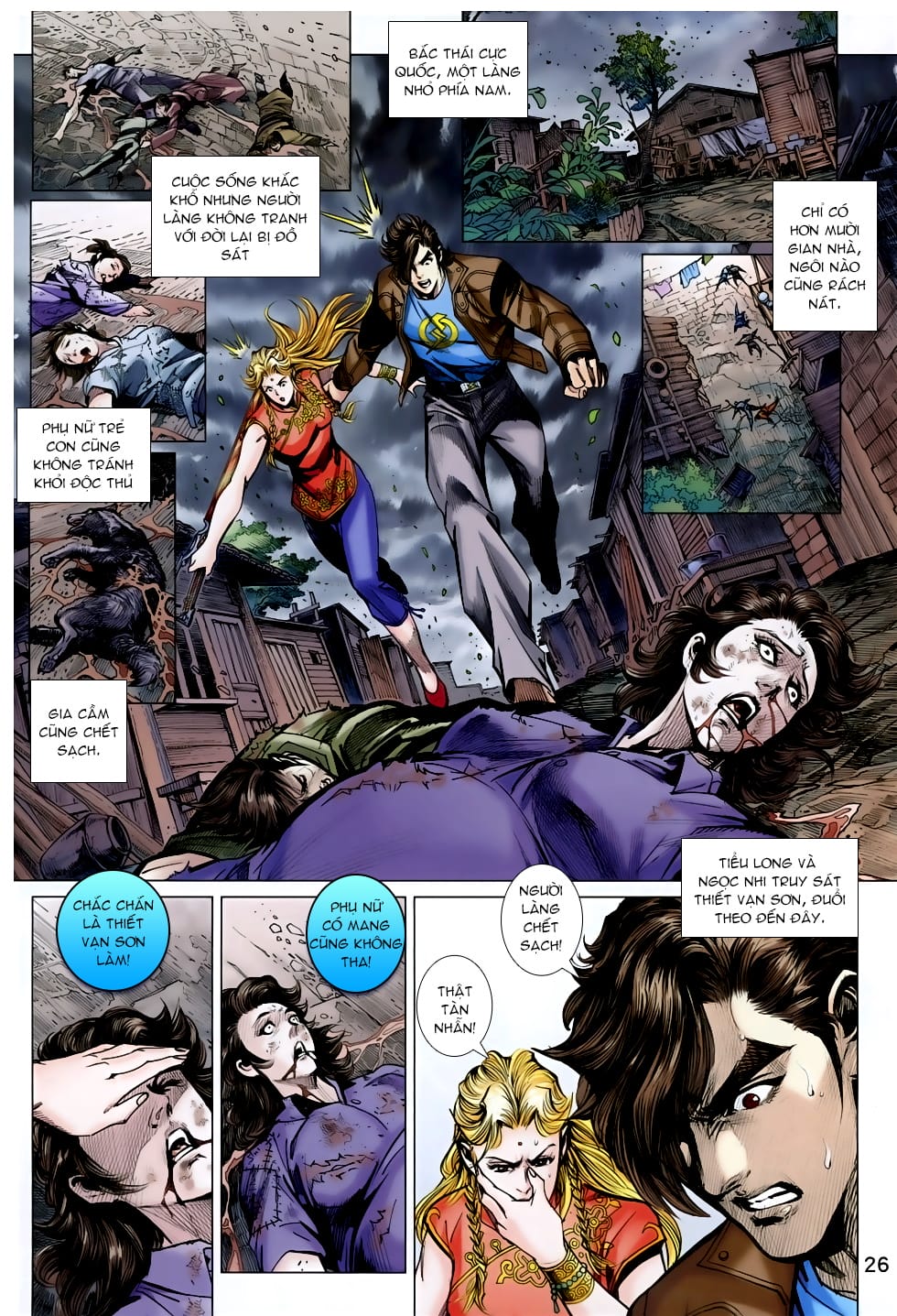 Truyện Tranh Tân Tác Long Hổ Môn trang 4