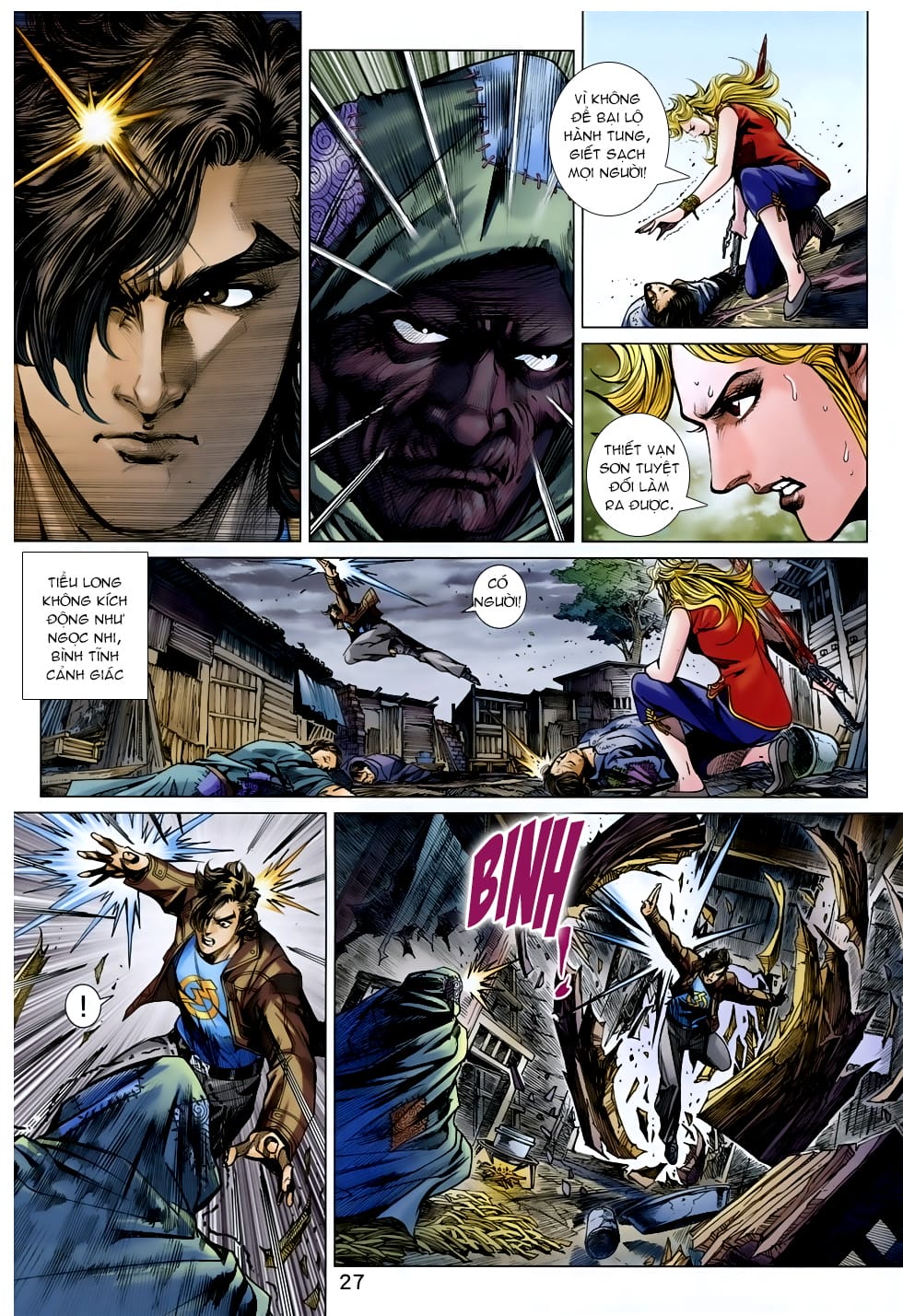 Truyện Tranh Tân Tác Long Hổ Môn trang 4