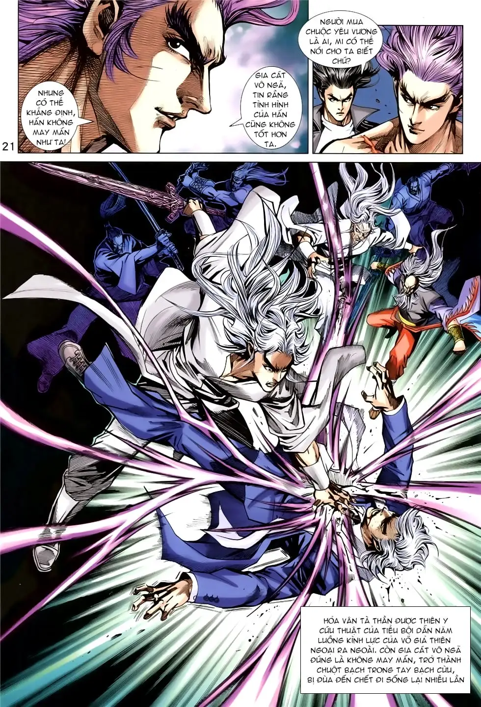 Truyện Tranh Tân Tác Long Hổ Môn trang 4