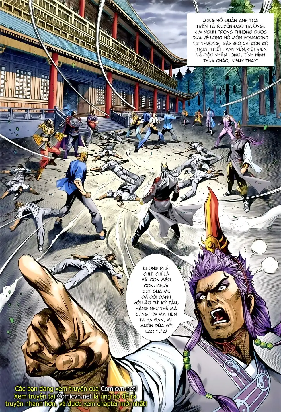 Truyện Tranh Tân Tác Long Hổ Môn trang 4