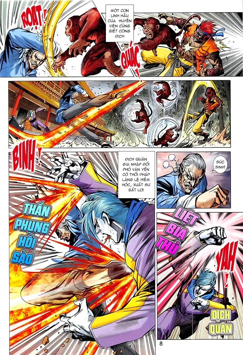 Truyện Tranh Tân Tác Long Hổ Môn trang 4