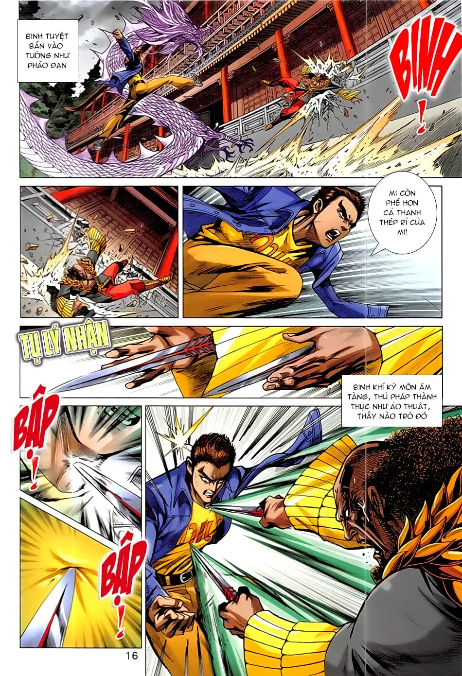 Truyện Tranh Tân Tác Long Hổ Môn trang 4