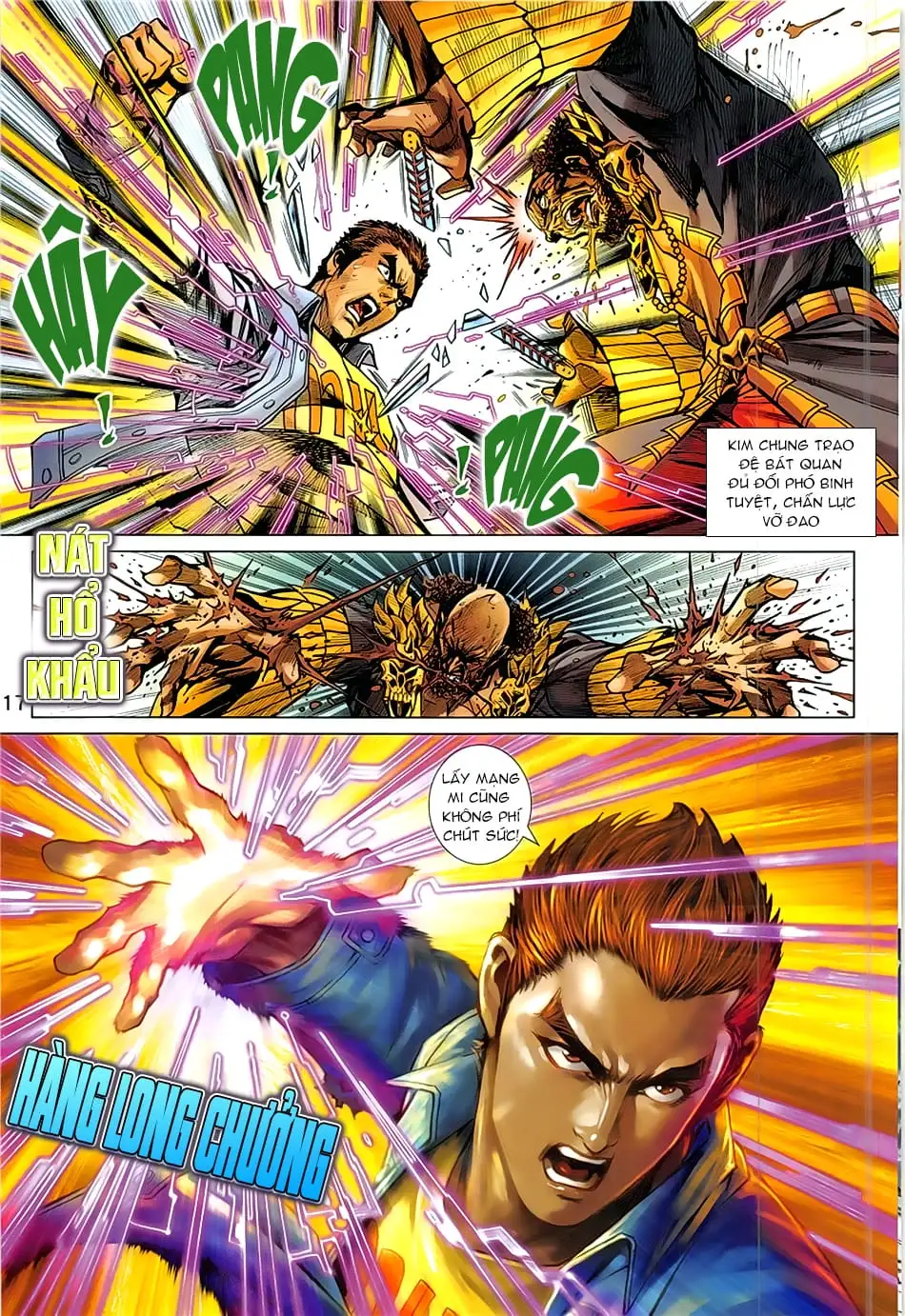 Truyện Tranh Tân Tác Long Hổ Môn trang 4