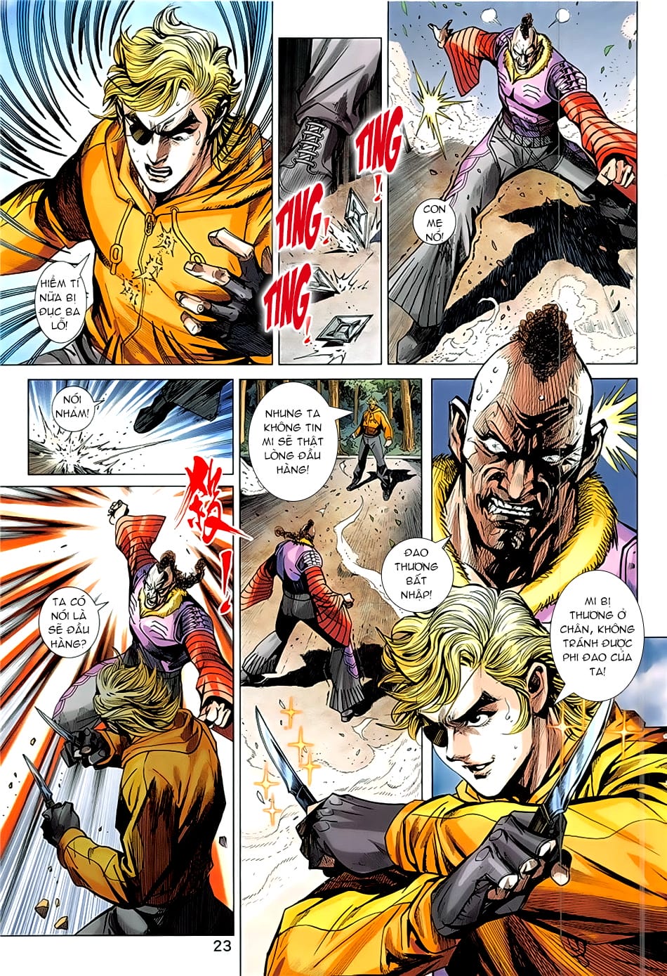 Truyện Tranh Tân Tác Long Hổ Môn trang 4