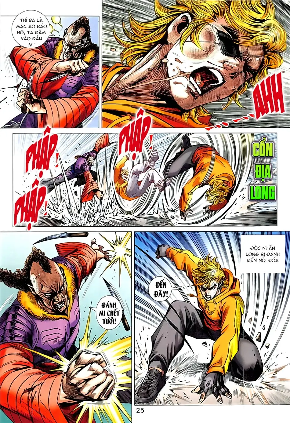 Truyện Tranh Tân Tác Long Hổ Môn trang 4