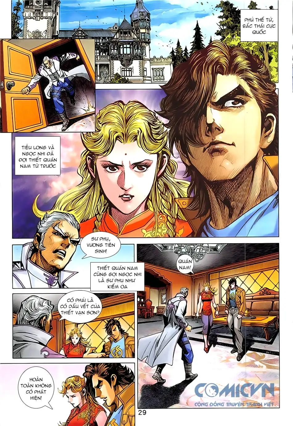 Truyện Tranh Tân Tác Long Hổ Môn trang 4