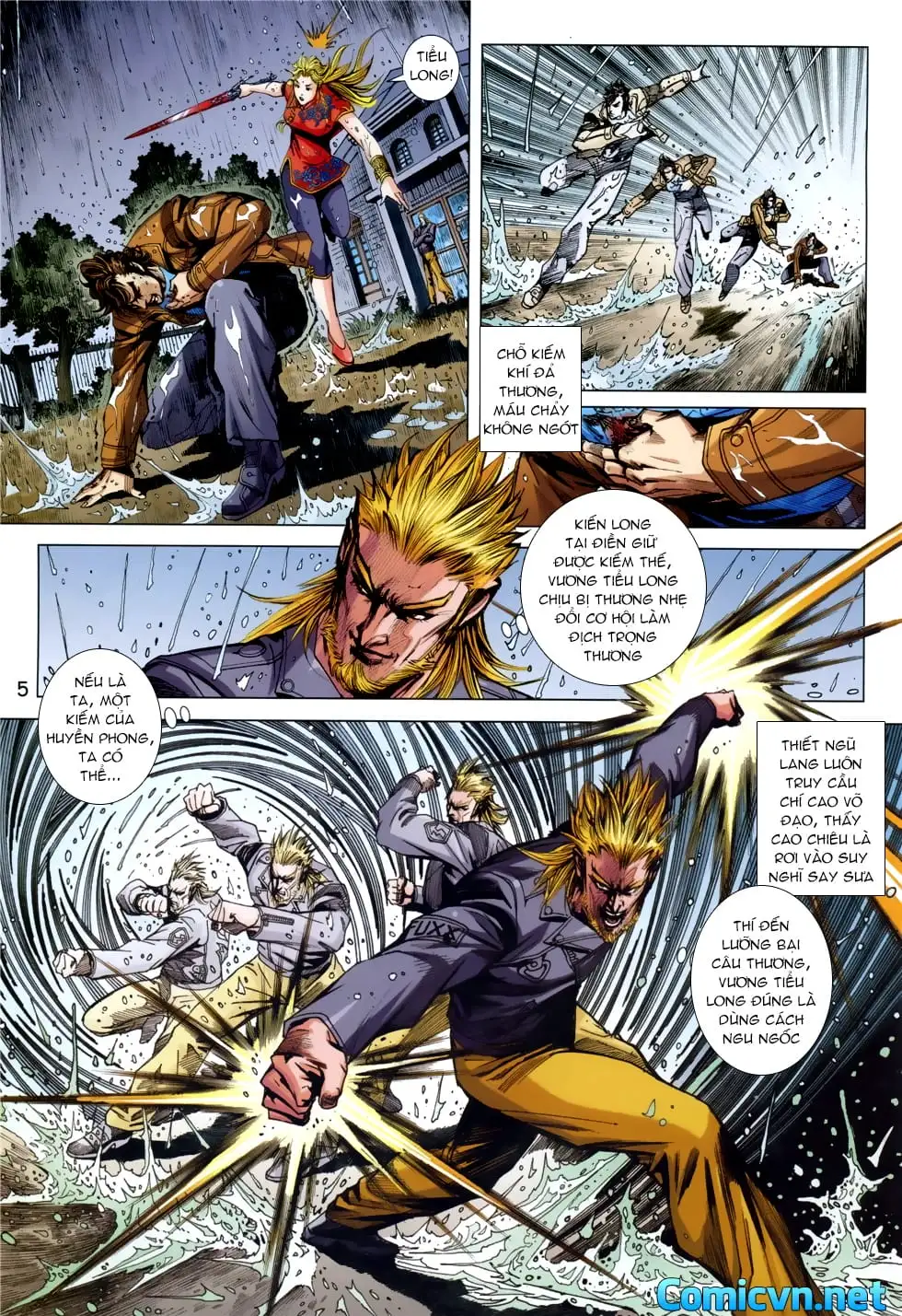 Truyện Tranh Tân Tác Long Hổ Môn trang 4