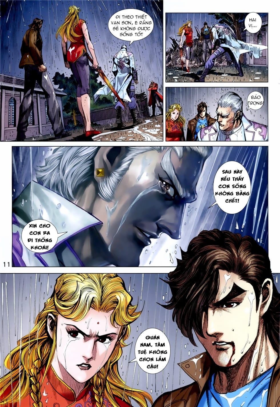 Truyện Tranh Tân Tác Long Hổ Môn trang 4