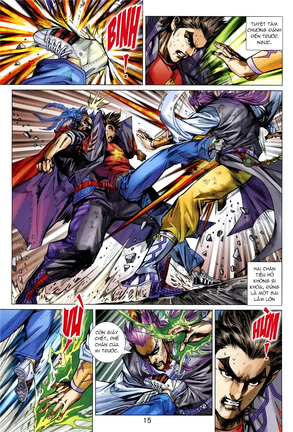 Truyện Tranh Tân Tác Long Hổ Môn trang 4