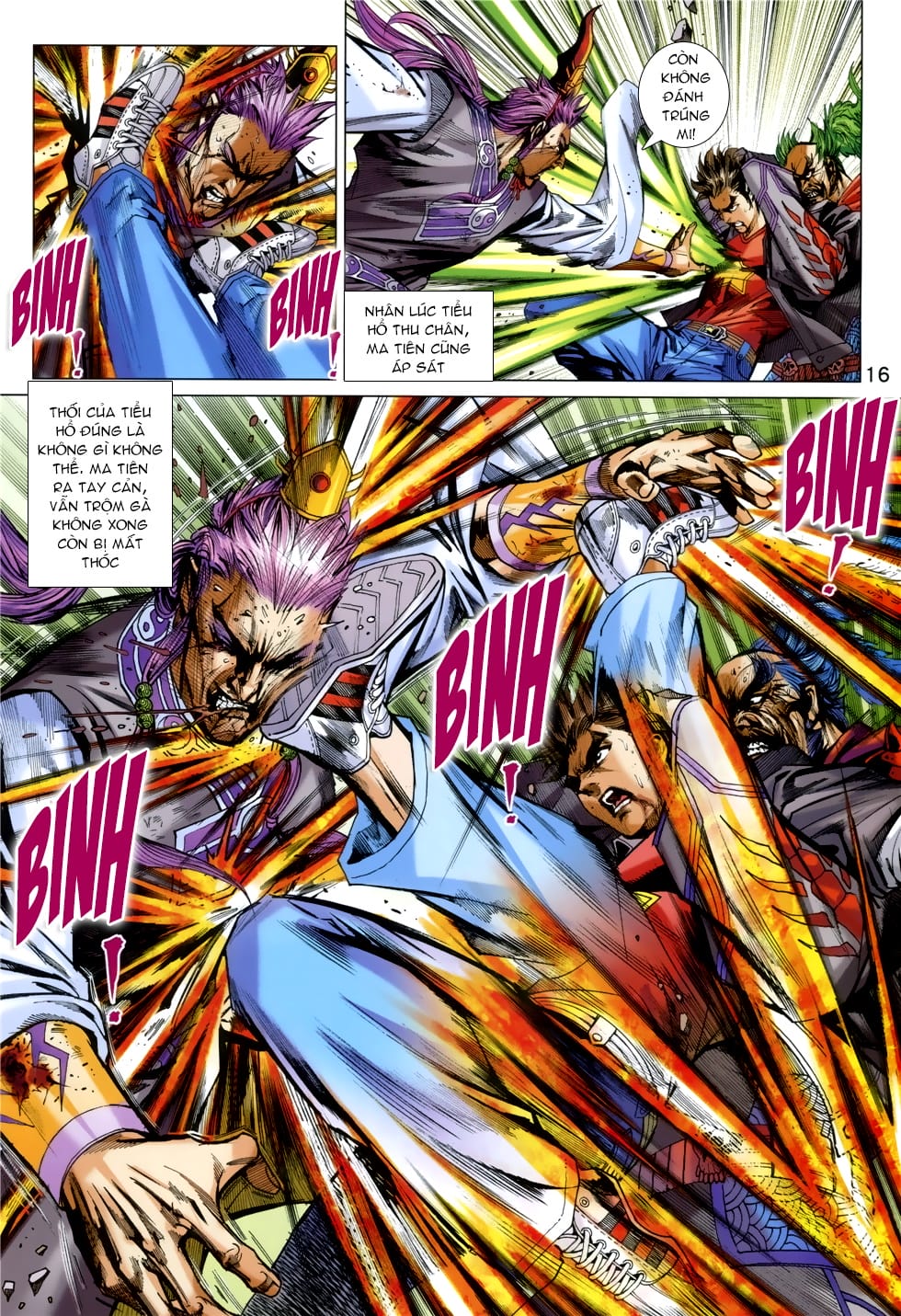 Truyện Tranh Tân Tác Long Hổ Môn trang 4