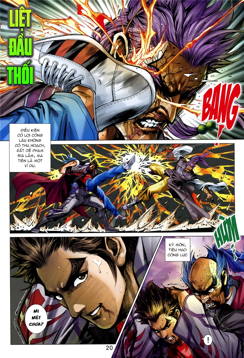 Truyện Tranh Tân Tác Long Hổ Môn trang 4